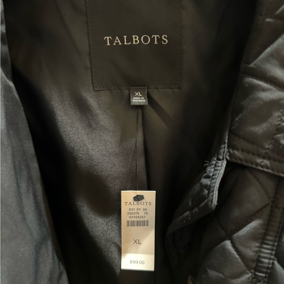 NWT Talbots quilted mid-weight jacket - Picture 2 of 5